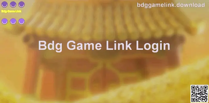 Bdg Game Link Login Banner