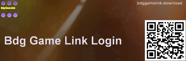 Bdg Game Link login screen example