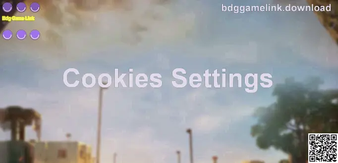 Cookies Settings overview for Bdg Game Link, highlighting privacy controls and account safety options (Author: Kumar Kavya)